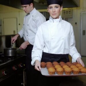 Traditional Chef jacket with piping