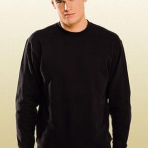 Round neck pill resistant sweatshir (S411)