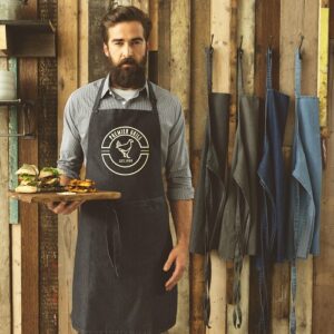 Bib Apron Soft Feel Denims