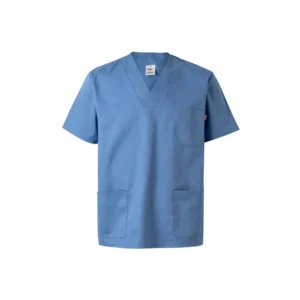 Unisex Scrub Top Sky Blue